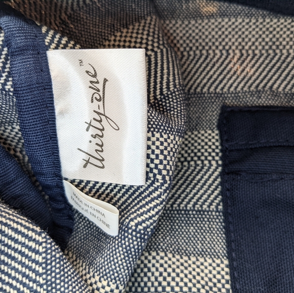 Thirty-one Crossbody bag Navy and White - Picture 5 of 8